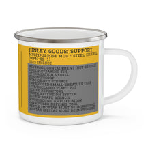 Load image into Gallery viewer, FINLEY GOODS: Support MPM-SE-1Y (Multipurpose Mug, Steel Enamel, Version 1 Yellow)