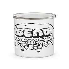 Load image into Gallery viewer, Bend Bushes Enamel Camping Mug
