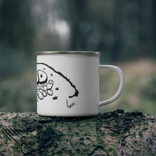 Load image into Gallery viewer, Bend Bushes Enamel Camping Mug
