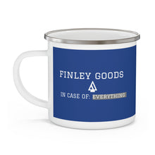 Load image into Gallery viewer, FINLEY GOODS: Support MPM-SE-1B (Multipurpose Mug, Steel Enamel, Version 1 Blue)
