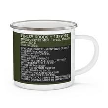 Load image into Gallery viewer, FINLEY GOODS: Support MPM-SE-1G (Multipurpose Mug, Steel Enamel, Version 1 Green)
